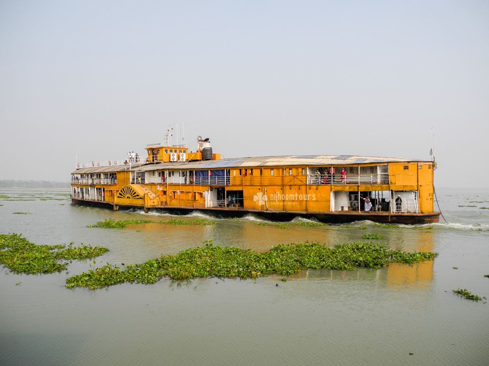 Century old paddle steamer still on service in Bangladesh